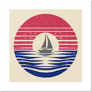 Sunset Sailing Posters and Art